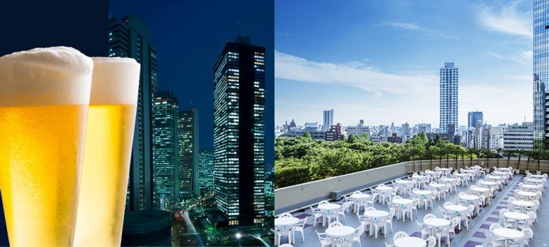 人気店研究第二十五回：西新宿「ヒルトン東京」で高級ホテルのビアガーデンを楽しむ