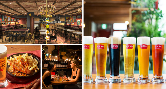モダンドイツ料理とクラフトドイツビールを提供する「シュマッツ・ビア・ダイニング 武蔵小杉」がオープン