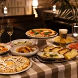 [テラス席あり]うめだ阪急13F TRATTORIA AL POMPIERE「ITALIAN Rooftop Beer Garden」