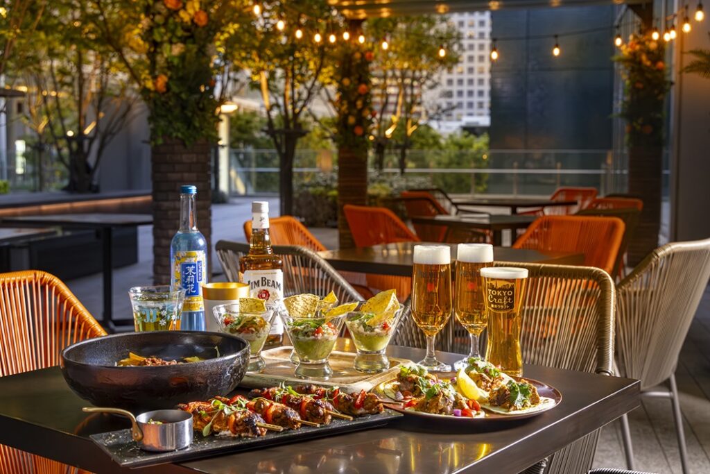 東屋アズマヤ　トロリーテーブル　アウトドア　バーベキュー　テラス　ベランダ 東屋アズマヤ トロリーテーブル アウトドア バーベキュー テラス