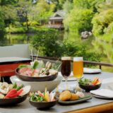 【フォーシーズンズホテル京都】日本庭園「積翠園」を望むBBQビアガーデン7/7から