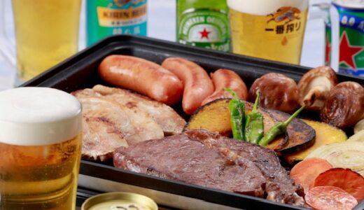 そごう横浜店の屋上ビアガーデン「太陽の広場 BBQ GARDEN」5/1オープン- 時間無制限プランも