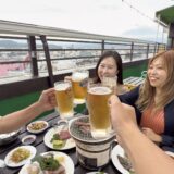 富士グリーンホテル 屋上ビアガーデン